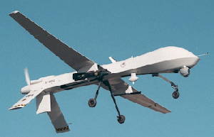 A Predator drone/UAV