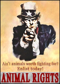 Uncle Sam says: Ain't animals worth fighting for?