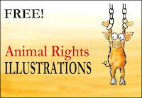 Free animal rights illustrations