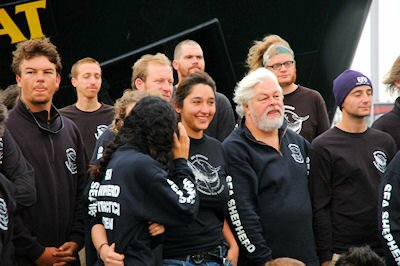 Sea Shepherd crew